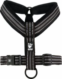 Hurtta Padded Tuig Y-Model Zwart - Hondenharnas - 60 Cm -Huisdierbenodigdheden Korting 938x1200 4