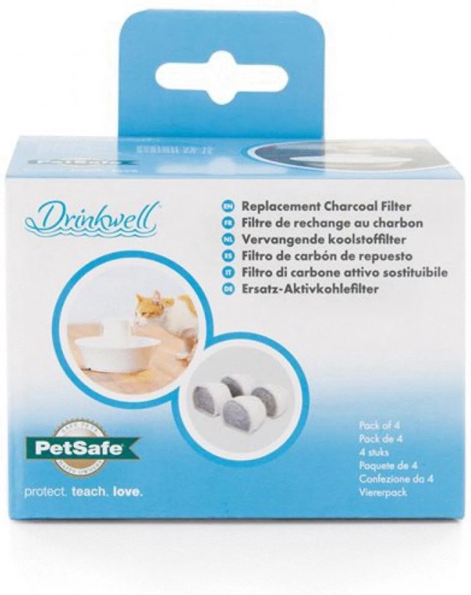 Petsafe Koolfilter Voor Avalon Drinkfontein 4 St 4 Petsafe Koolfilter Voor Avalon Drinkfontein 4 St - Afbeelding 2