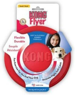 Kong Flyer Frisbee - Hondenspeelgoed - Rood - Ø25 Cm -Huisdierbenodigdheden Korting 951x1200 1