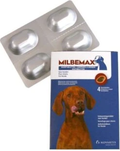 Elanco Milbemax Kauwtablet Hond - Anti Wormenmiddel - 28 G 4 Stuks Vanaf 5 Kg -Huisdierbenodigdheden Korting 953x1200 1