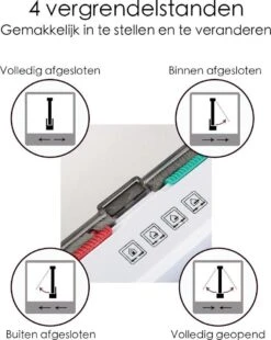 Merkloos Kattenluik - Inclusief Tunnel - 4 Vergendelingsstanden - Wit - Waterdicht - 23 X 25 X 5.5 Cm 17 Merkloos Kattenluik - Inclusief Tunnel - 4 Vergendelingsstanden - Wit - Waterdicht - 23 X 25 X 5.5 Cm -Huisdierbenodigdheden Korting 955x1200 5