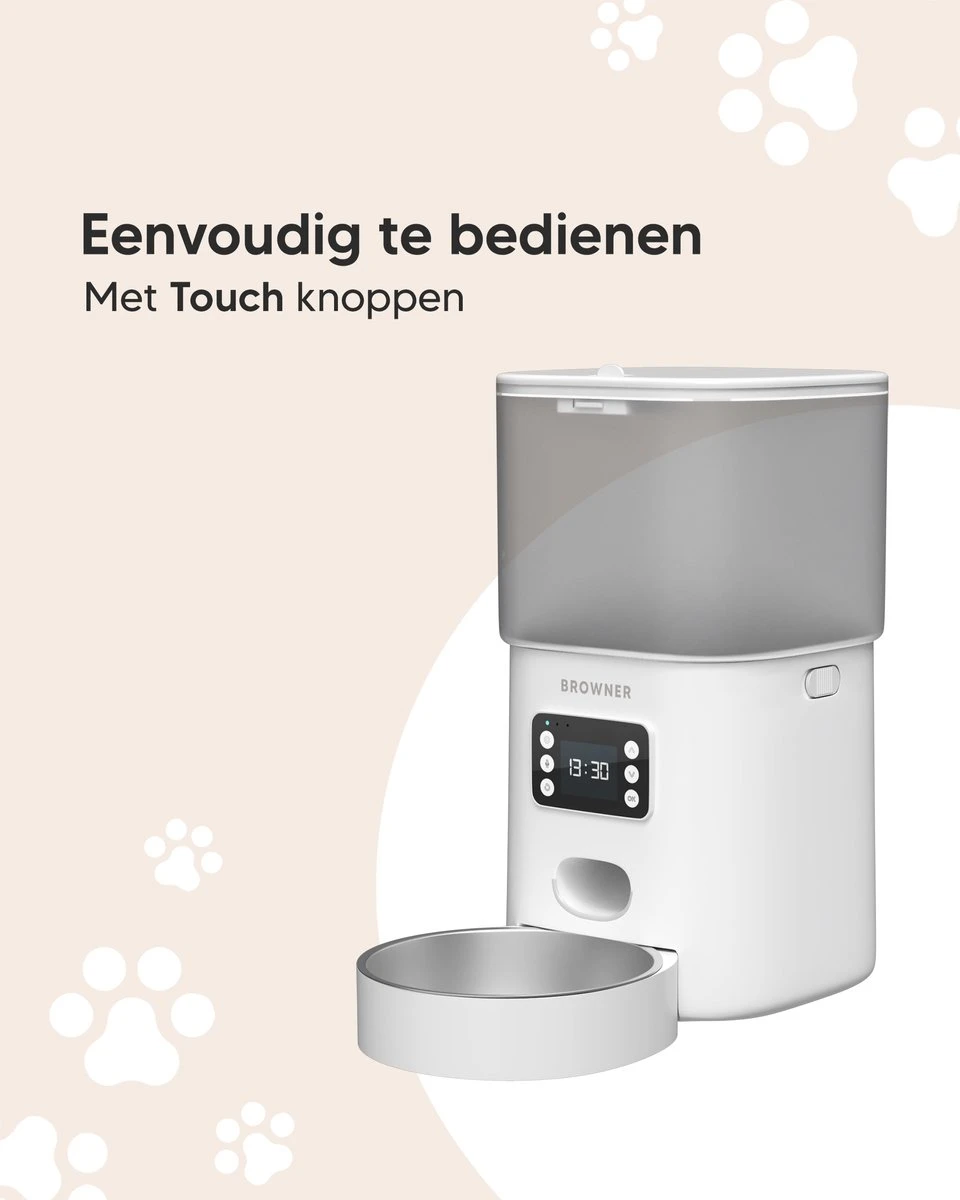 Browner Automatische Voerbak - Voerautomaat - Voerbak Kat Automatisch 4 Browner Automatische Voerbak - Voerautomaat - Voerbak Kat Automatisch - Image 2