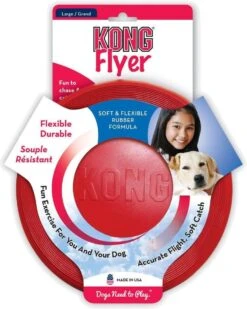 Kong Flyer Frisbee - Hondenspeelgoed - Rood - Ø25 Cm -Huisdierbenodigdheden Korting 960x1200 8