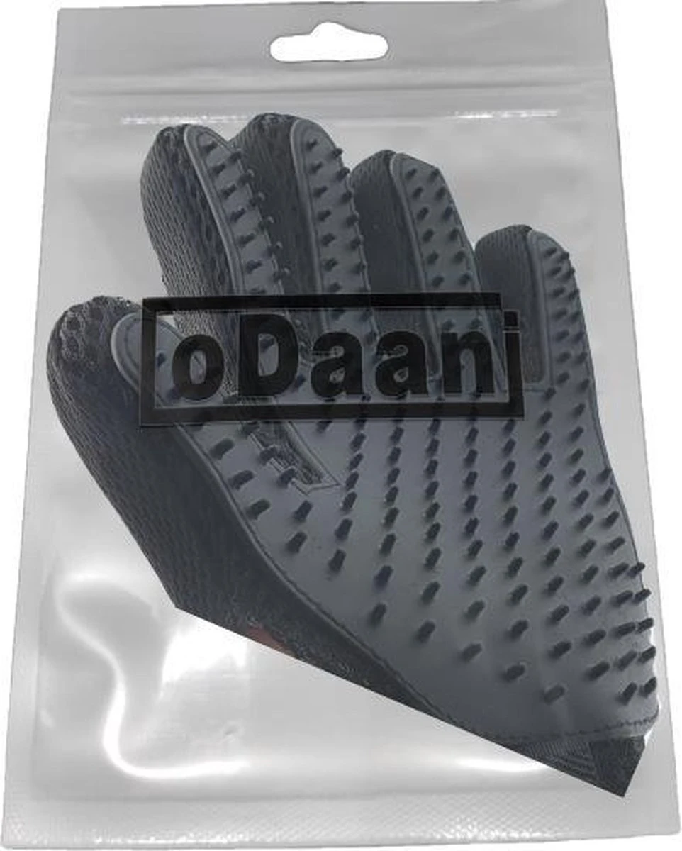 Borstel Voor Huisdieren - 2 Stuks LINKS + RECHTS - Voor Elke Vacht - Silicone - Vachtborstel - Borstel Handschoen - Zwart- ODaani 6 Borstel Voor Huisdieren - 2 Stuks LINKS + RECHTS - Voor Elke Vacht - Silicone - Vachtborstel - Borstel Handschoen - Zwart- ODaani - Image 4