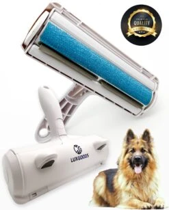 Luxgoods Huisdierhaar Verwijderaar - Blauw - Kunststof- Huisdierhaar Verwijderaar - Hondenhaar - Pluizenborstel -Huisdierbenodigdheden Korting 965x1200