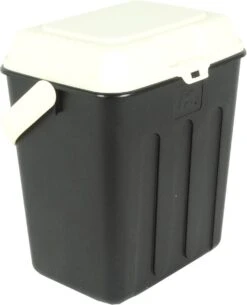Maelson Dry Box - Voedselcontainer Zwart Groen Met Bijgeleverd Schepje - Bewaarbox In 4 Maten Van 7,5 Kg Tot 20 Kg - Maelson Dry Box 3 Zonder Schepje -Huisdierbenodigdheden Korting 972x1200 1