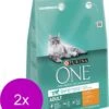 Purina One Adult Kip&Granen - Kattenvoer - 2 X 3 Kg -Huisdierbenodigdheden Korting 976x1200