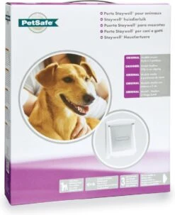 Petsafe 740 Hondenluik - Wit/Transparant - Medium - 35 X 26,5 Cm -Huisdierbenodigdheden Korting 979x1200 2
