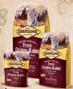 Carnilove Cat Grain Free Fresh Chicken & Rabbit 6 Kg - Kat -Huisdierbenodigdheden Korting 979x1200 4