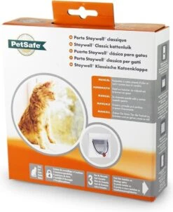 Petsafe 919 Classic - Wit - Kattenluik - 22,4 X 22,4 X 22,4 Cm -Huisdierbenodigdheden Korting 980x1200 5