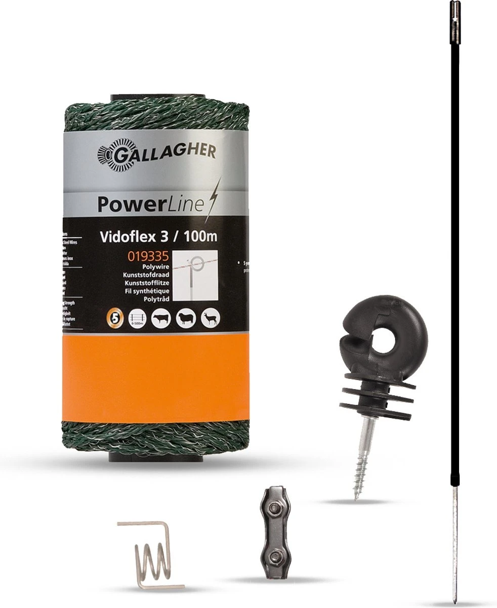 Gallagher Schrikdraad Voor Honden En Katten - Complete Set - 33 Meter - 50 Cm Hoog 4 Gallagher Schrikdraad Voor Honden En Katten - Complete Set - 33 Meter - 50 Cm Hoog - Image 2