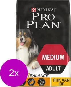 Pro Plan Dog Adult Medium Breed Kip - Hondenvoer - 2 X 3 Kg -Huisdierbenodigdheden Korting 984x1200 1