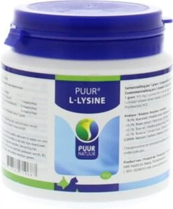 Puur L-lysine Compleet Voor Hond En Kat - 1 St à 50 Gr -Huisdierbenodigdheden Korting 994x1200 1