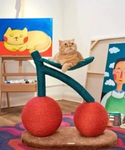 VETRESKA Kersenkrabpaal Katten - Met Hangmat -Huisdierbenodigdheden Korting 995x1200 2