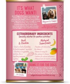 Edgard & Cooper Eend & Kip Blik - Voor Puppy's - Hondenvoer - 12 X 400 G -Huisdierbenodigdheden Korting 996x1200 5