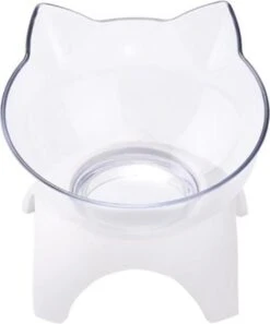 Dieren Water & Voer Set - Enkel Voerbak - Repus Single Voerbak Voor Huisdieren - Eetbak - Katten/Honden - Katten Voerbakjes - Voor Katten En Honden Dierenvoeding - Drink Bak Katten Zonder Morsen - Drinksilo - Nek Bescherming