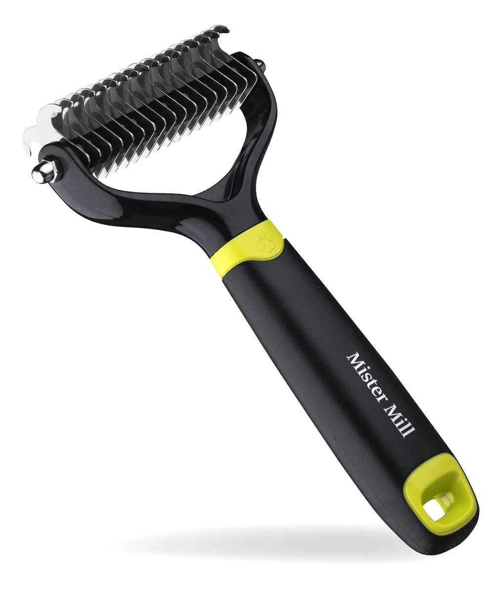 Mister Mill 2 Zijdige Ondervacht Kam Plus Slicker Borstel - Honden/Katten Kam - Voordeel Set 16 Mister Mill 2 Zijdige Ondervacht Kam Plus Slicker Borstel - Honden/Katten Kam - Voordeel Set - Image 14