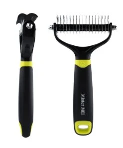 Mister Mill 2 Zijdige Ondervacht Kam Plus Slicker Borstel - Honden/Katten Kam - Voordeel Set 38 Mister Mill 2 Zijdige Ondervacht Kam Plus Slicker Borstel - Honden/Katten Kam - Voordeel Set -Huisdierbenodigdheden Korting 999x1200 9